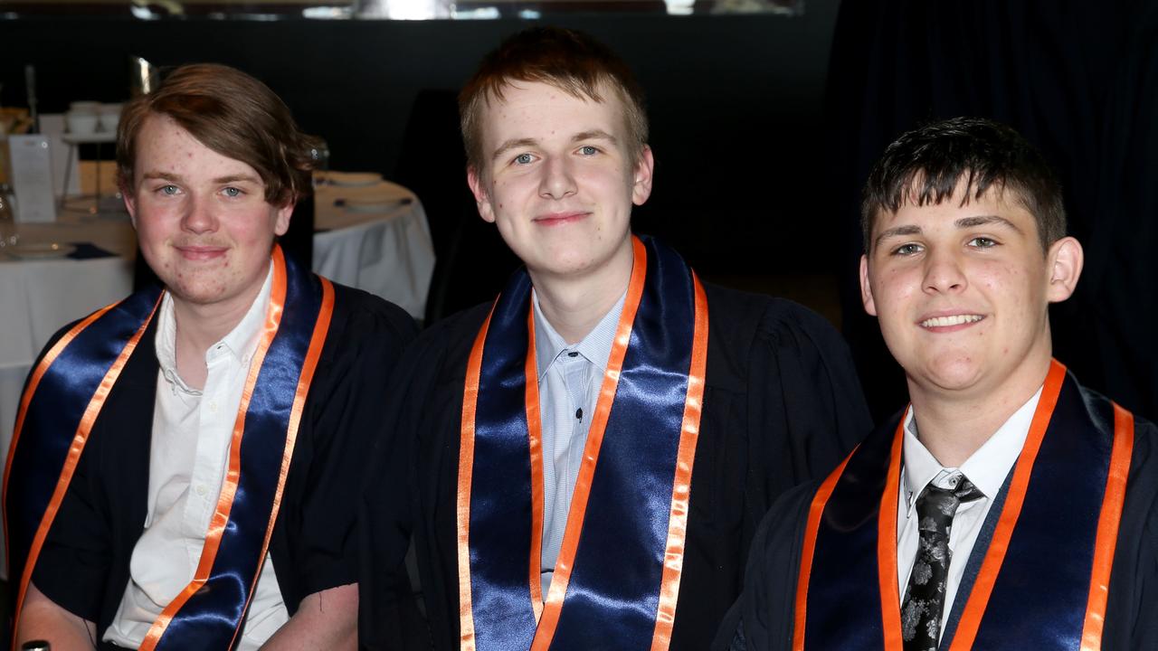 Western Heights College graduation at GMHBA stadium. Picture: Mike Dugdale