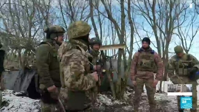 Artillery War In Deadlock On East Ukraine’s Frozen Front Lines | News ...