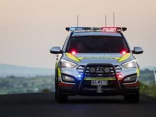 COLLISION: QAS have responded to an Incident involving a car and cyclists in Peregian Beach. Photo: QAS