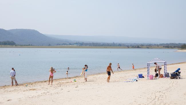 Penrith Beach will be open on Christmas Day this year. Picture: NewsWire / Max Mason-Hubers