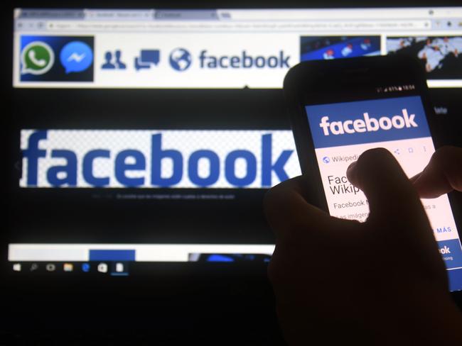 Facebook is moving into the world of online dating. Picture: AFP