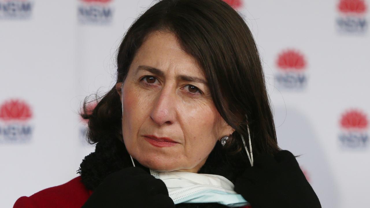 NSW Premier Gladys Berejiklian has been criticised over her delayed decision to impose a lockdown on Greater Sydney amid the latest covid outbreak. Picture: Lisa Maree Williams/Getty Images