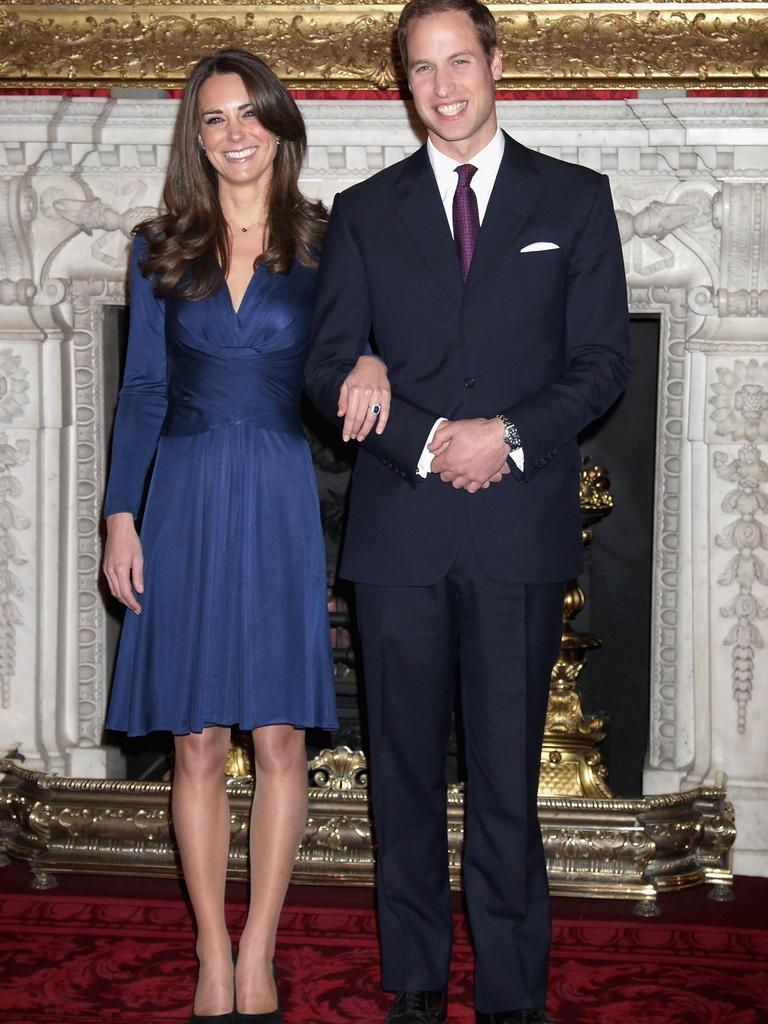 The couple announce their engagement back in 2010. Picture: Chris Jackson/Getty Images