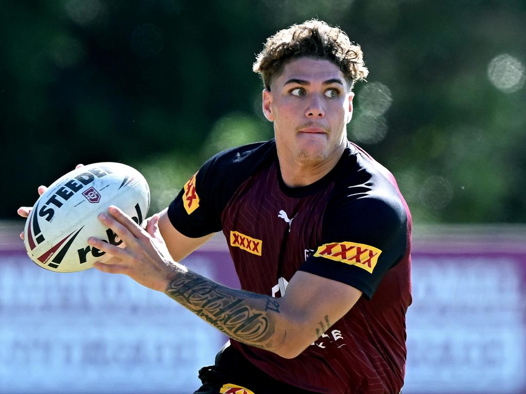 Reece Walsh received some ‘feedback’ from the Queensland hierarchy. Picture: Getty Images