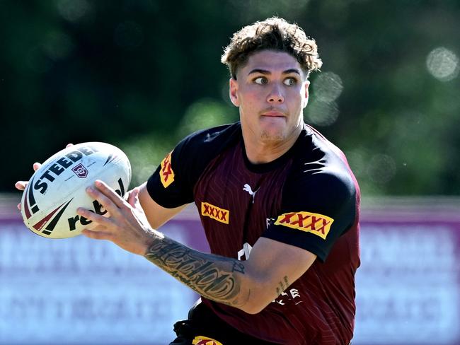 Reece Walsh received some ‘feedback’ from the Queensland hierarchy. Picture: Getty Images