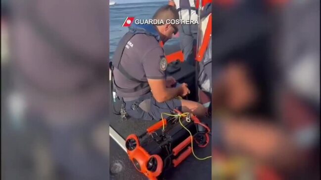 Italian Authorities Say More Bodies Recovered From Capsized Superyacht After Deploying Robots