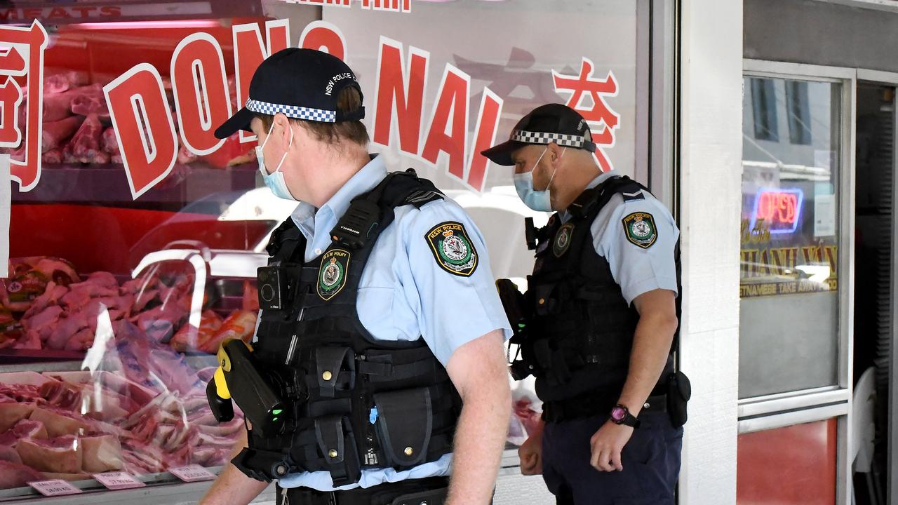 The heavier policing of Sydney’s west and southwest has come under criticism. Picture: Matrix