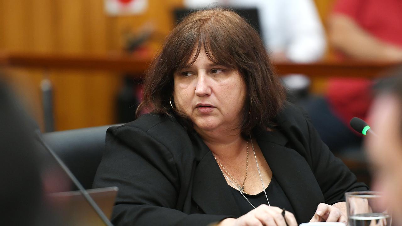 Councillor Vera Dirou at the Townsville City Council general meeting. Picture: Shae Beplate.