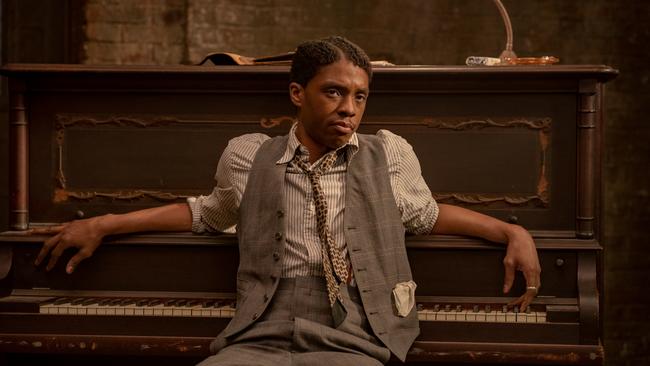 The late Chadwick Boseman is a contender for the Academy Award for Best Actor for his performance in Ma Rainey's Black Bottom.