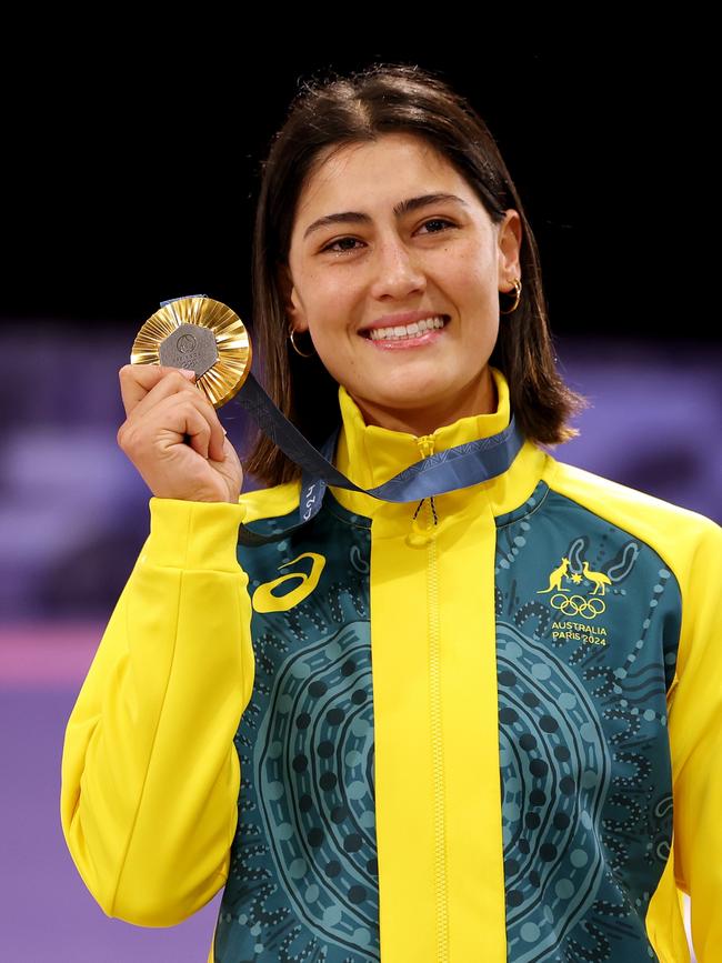 Saya Sakakibara incredible BMX run won gold. Picture: Tim de Waele/Getty Images