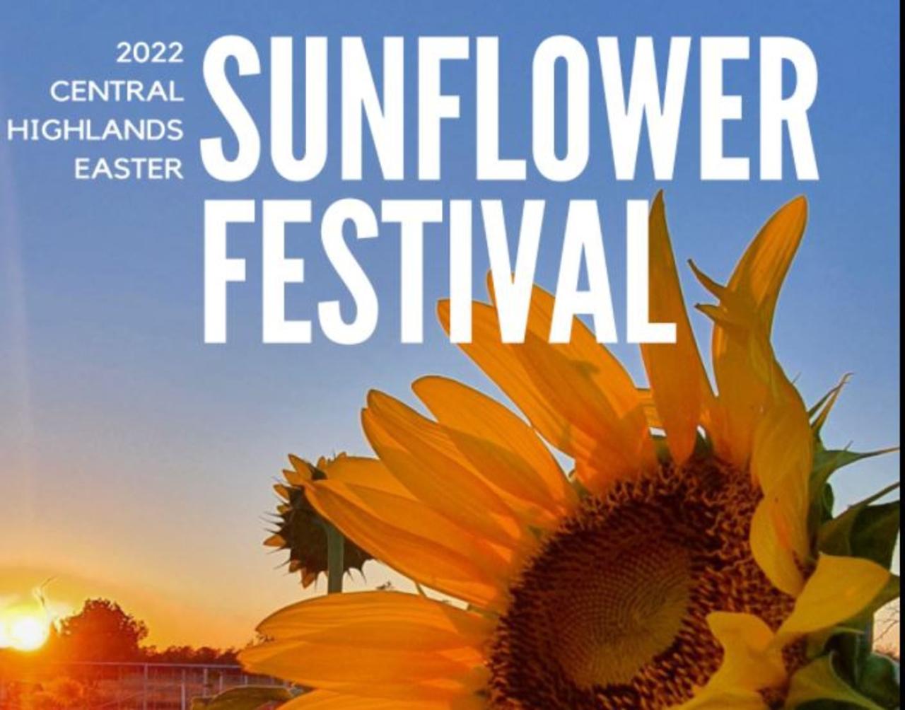 The 2022 Central Highlands Easter Sunflower Festival will be held at