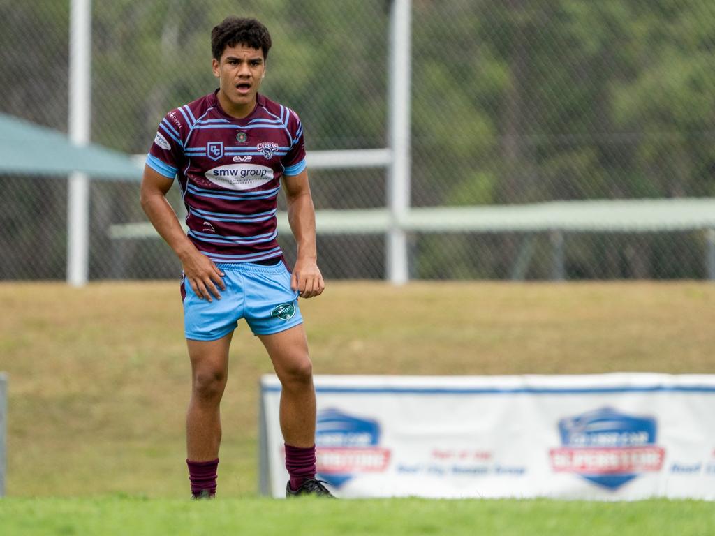 Centre Leo Fanuatanu. Photo: Luke Fletcher