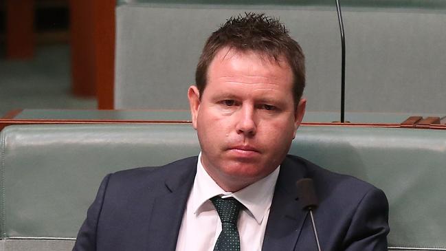 Andrew Broad in parliament. Picture: Kym Smith