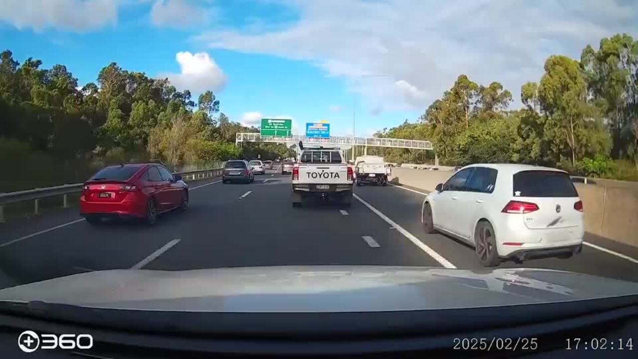 WATCH: Young driver recklessly crashes on motorway