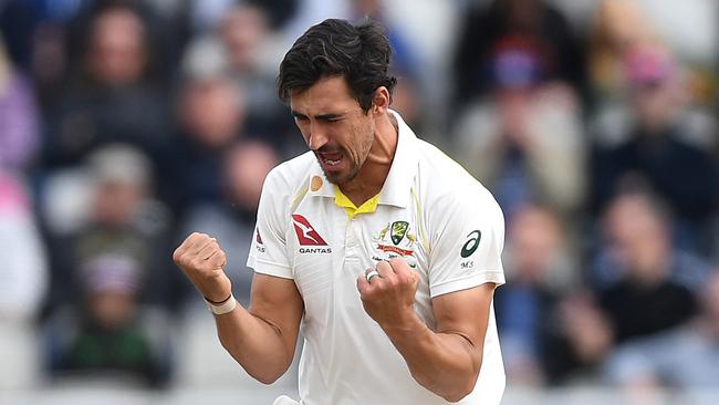 Mitchell Starc wants to reconnect with Wasim Akram. Picture: Gareth Copley/Getty