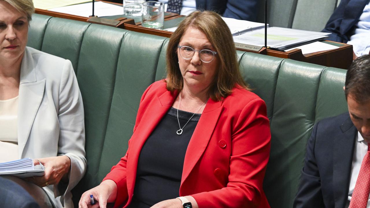 A non-answer from Catherine King drew fury from the opposition. Picture: NCA NewsWire / Martin Ollman