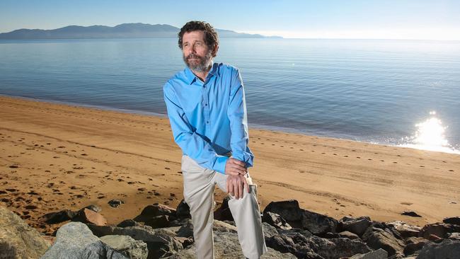 10 June 2016 Townsville, Qld - James Cook University's Professor Peter Ridd on Townsville's Strand - Photo: Cameron Laird