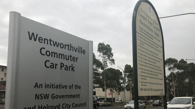 Wentworthville commuter carpark. Generic Wentworthville photos.