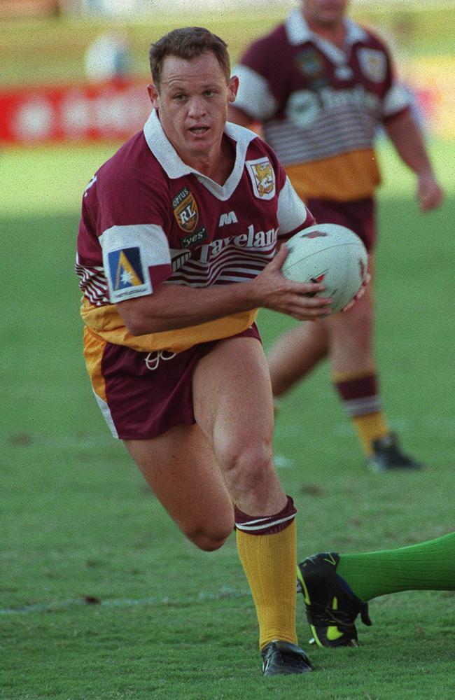 Current Queensland Origin coach Kevin Walters in action, May 1996.