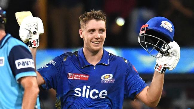 Cameron Green will miss the IPL as he recovers from back surgery. (Photo by INDRANIL MUKHERJEE / AFP)