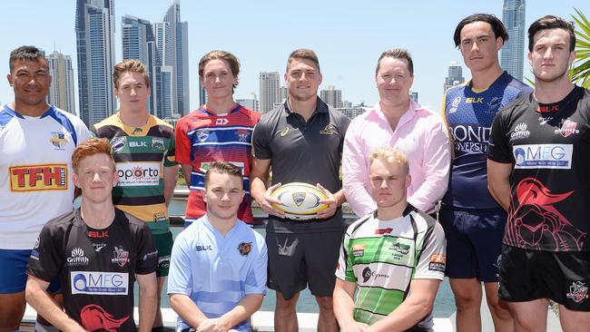 Queensland Reds stars including James O’Connor will move in with regional Queensland families to reconnect with grassroots rugby. Picture: Lawrence Pinder