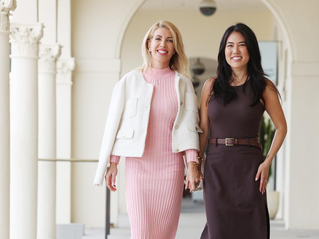 Sophia Kim (right) says it’s difficult to make friends in Sydney, which is why she has launched a series of “mixer” events. Picture: Rohan Kelly