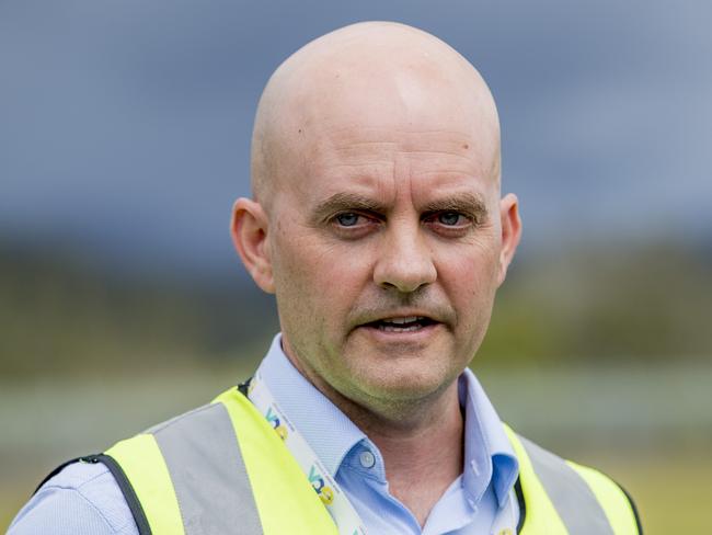 Gold Coast Airport general manager Brett Curtis. Picture: Jerad Williams