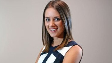 Defence Industry Minister’s press secretary and former Sky News journalist Nicky Hamer. Picture: Supplied