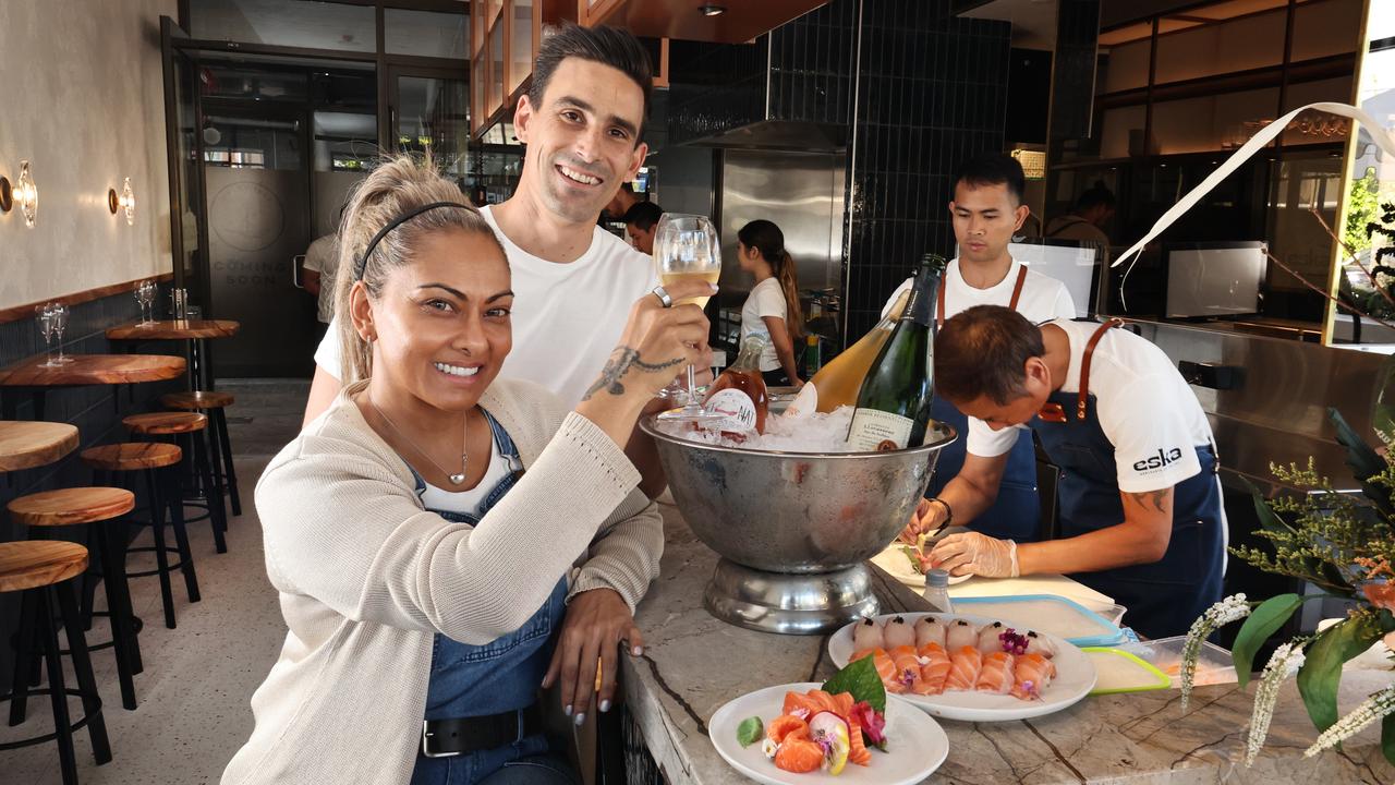 Eska owners Tobias Diamandopoulos and Rosalind Pinto are ready to debut their latest eatery. Picture Glenn Hampson