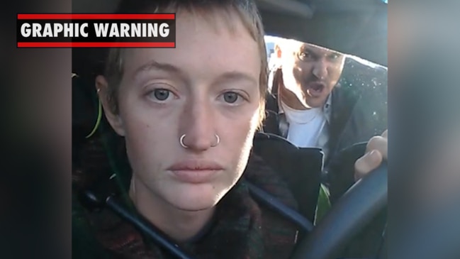 A Lismore community member blockaded the Harbour Tunnel in Sydney