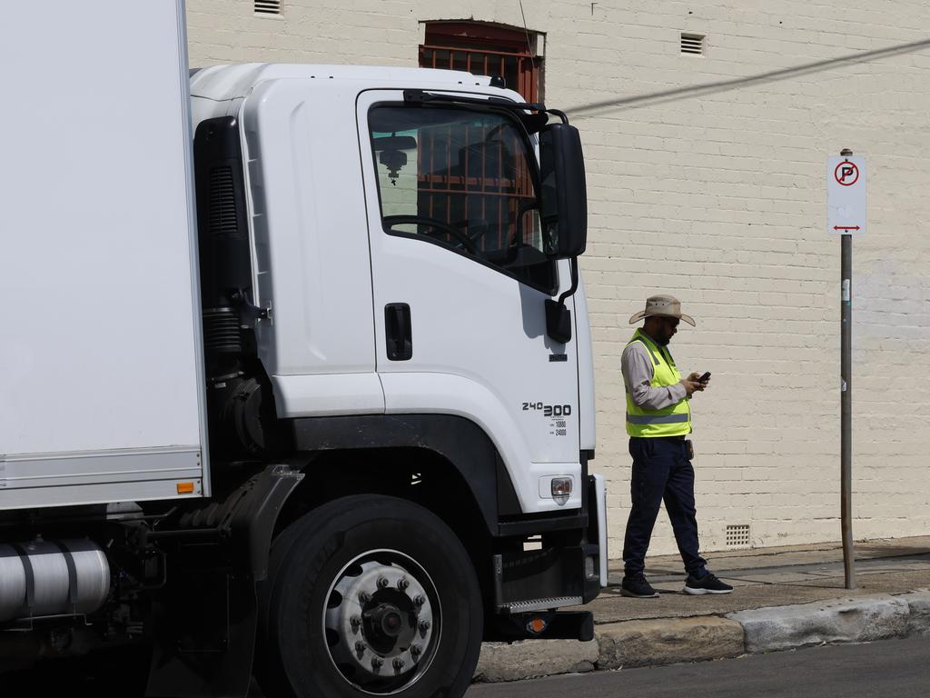 City of Sydney parking inspectors issued more than 100,000 ticketless parking fines since November. Picture: Jonathan Ng