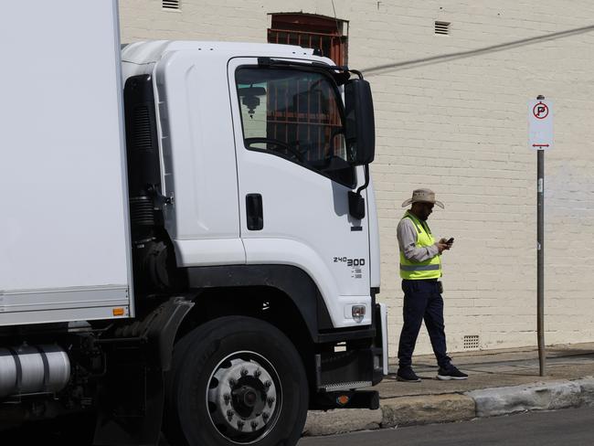 City of Sydney parking inspectors issued more than 100,000 ticketless parking fines since November. Picture: Jonathan Ng