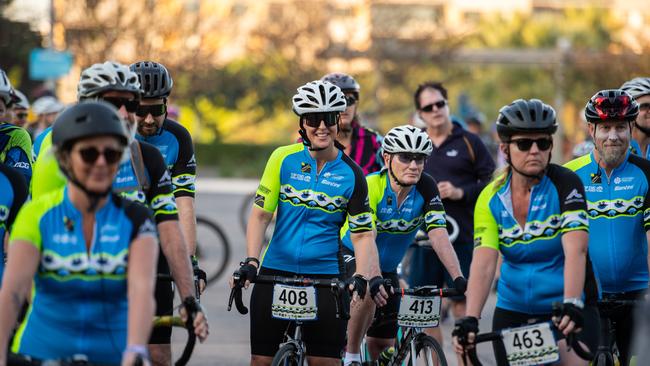 Top End Gran Fondo 2024. Picture: Pema Tamang Pakhrin