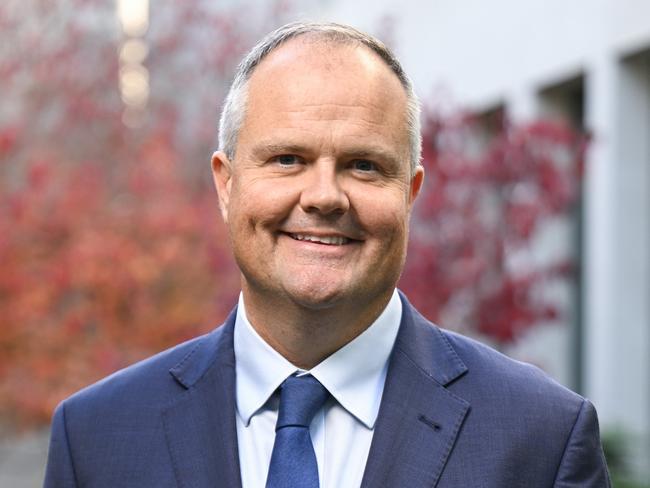 Liberal deputy leader Ted O'Brien at Parliament House in Canberra. Picture: NewsWire / Martin Ollman
