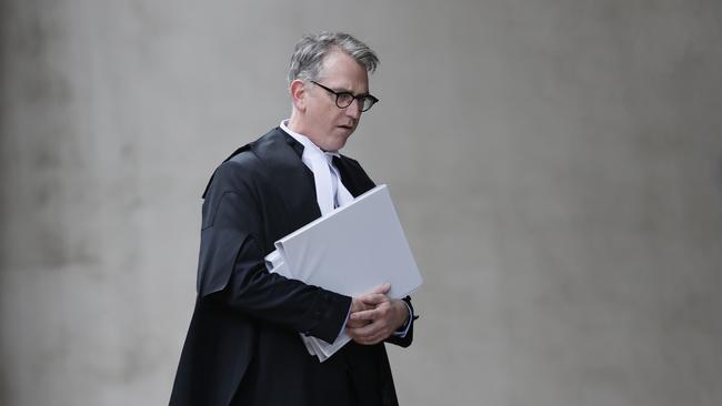 Barrister Nicholas Owens SC argued Nine’s request for subpoenas was reasonable. Picture: NCA NewsWire / Dylan Coker