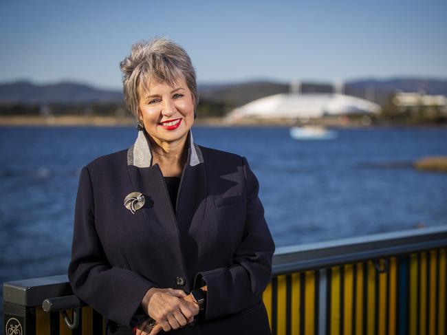 Sue Hickey is standing for Glenorchy mayor to replace recently elected state MP Kristie Johnston. Picture: Richard Jupe