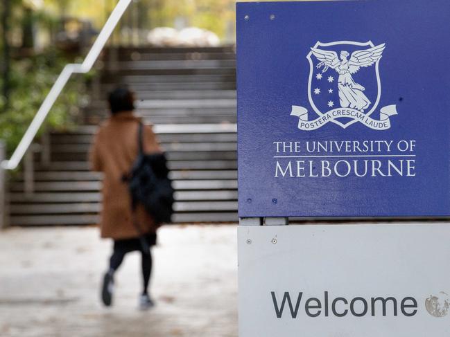 MELBOURNE, AUSTRALIA - NewsWire Photos APRIL 26, 2021: MELBOURNE, AUSTRALIA - Melbourne University Campus in Carlton. Picture: NCA NewsWire / David Geraghty