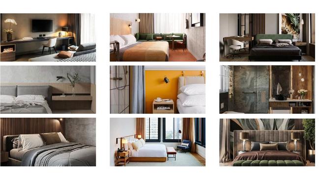 Concept images for the future boutique hotel at 337-343 Flinders St, Townsville City. Picture: CA Architects.
