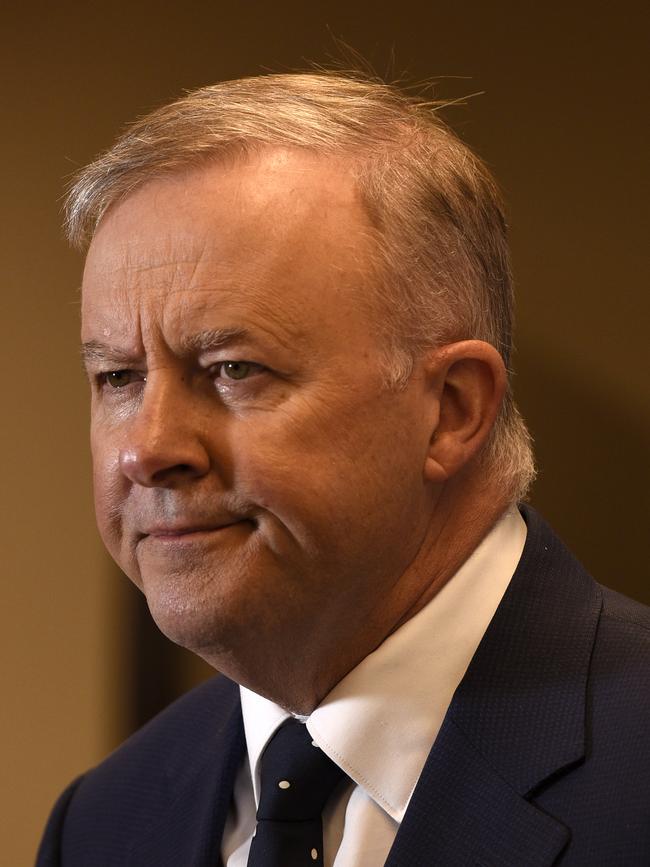 Anthony Albanese has suffered a three-point drop in his satisfaction rankings to 40 per cent. Picture: Andrew Henshaw