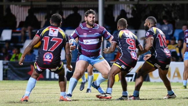 NRL star Dave Taylor has called time on his professional rugby league career. Picture: Allan Reinikka ROK250818acapras7