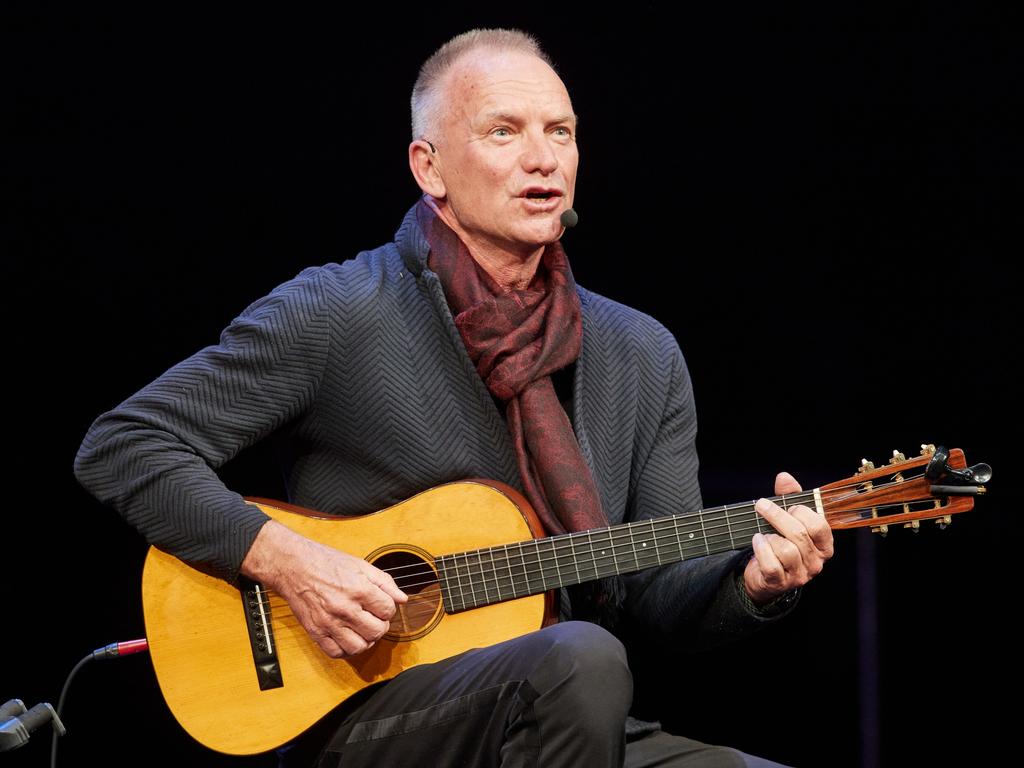 Every great romance needs a sentimental crooner and a love song. Mark’s pick for the Coalition is Sting’s classic Fields of Gold. picture: Georg Wendt/picture alliance via Getty Images