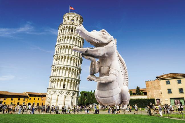 2019: Could a giant kitsch fibreglass crocodile be the answer to Darwin’s tourist woes? Sherry Cullen reckons yes. *This may not be a real crocodile