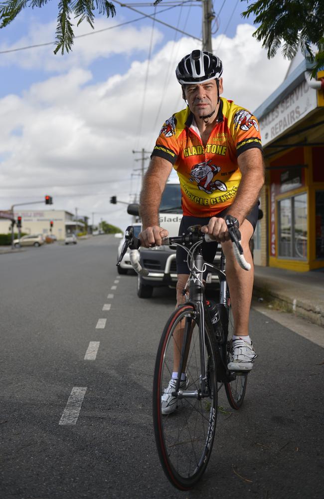 David McIntosh from the Gladstone Bicycle Centre. Photo: Christopher Chan / The Observer