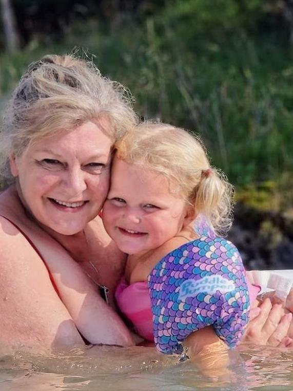 Debbi Le Roux, pictured with granddaughter Nala, says being a grandparent is one of life’s great blessings. Picture: Supplied