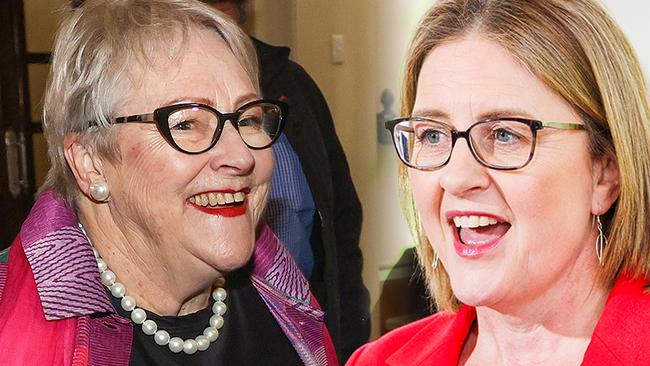 Jacinta Allan and Bev McArthur have formed an unlikely friendship.