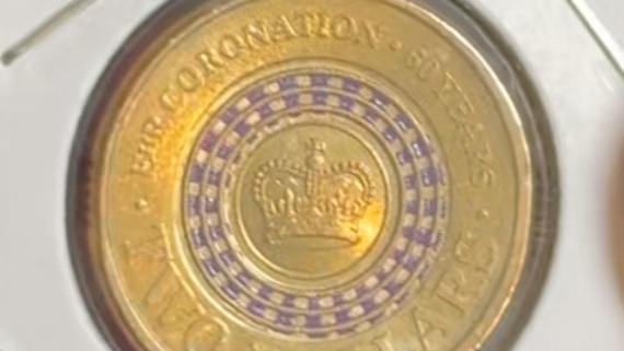 However a select run of just under 35,000 coins were produced for coin collectors with a special C mint mark. Picture: TikTok//@coincollecting—detecting.