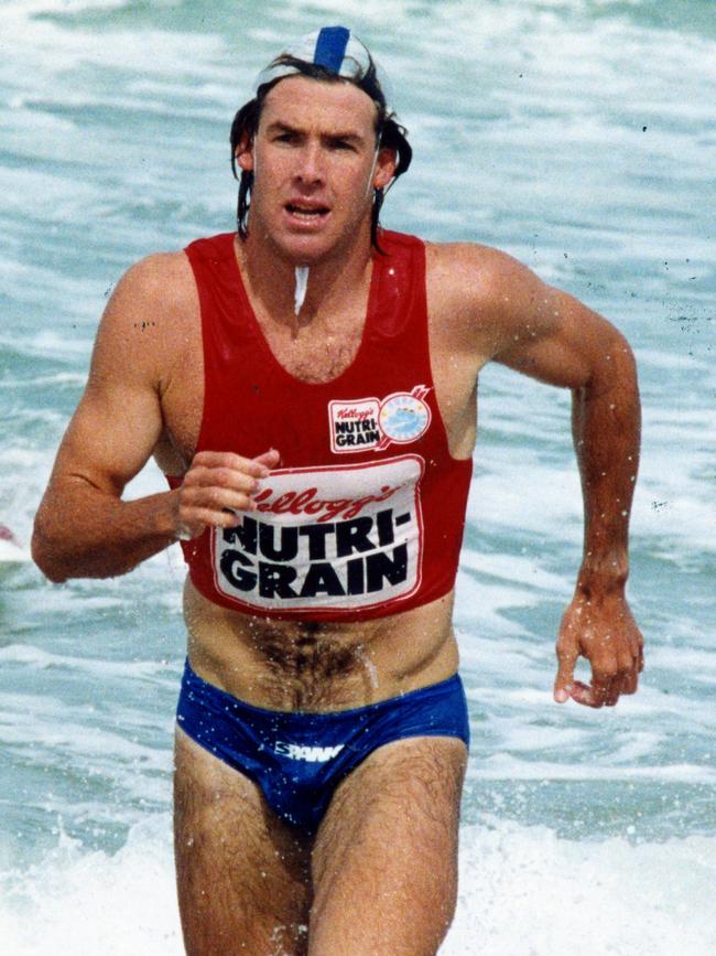 Darren Mercer competing in 1993.