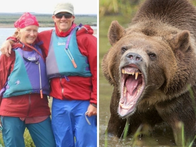 The couple and their dog were killed by the bear while camping.