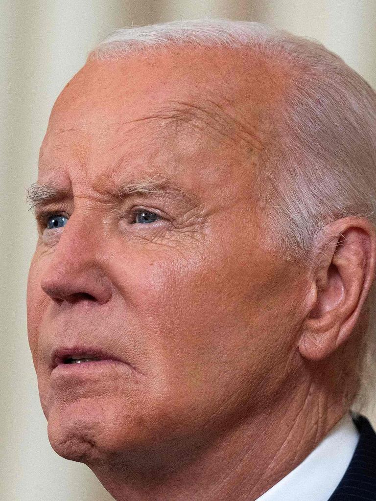 Joe Biden’s decision to quit in the final stretch has given Harris barely 100 days to campaign. Picture: AFP