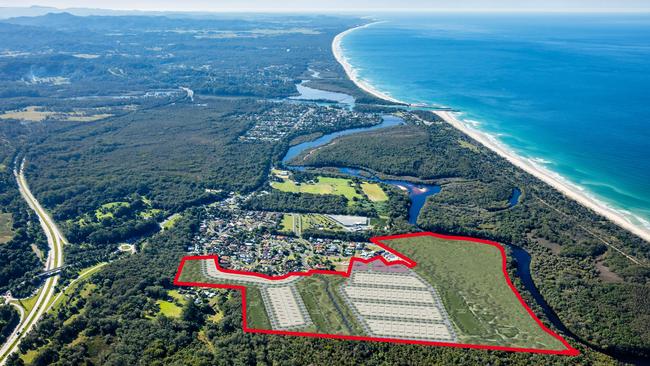 Bayside Brunswick Pty Ltd has proposed a 131-lot subdivision at 15 Torakina Road in Brunswick Heads.